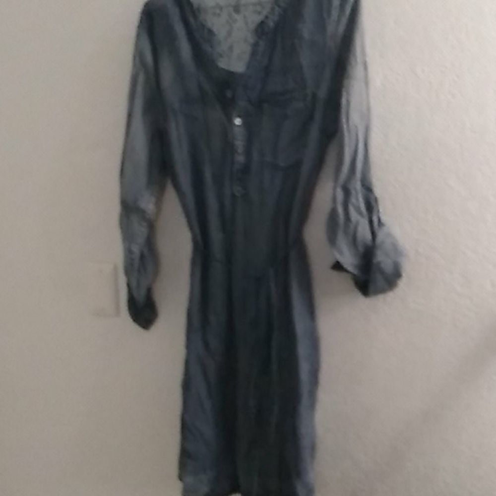 Denim dress